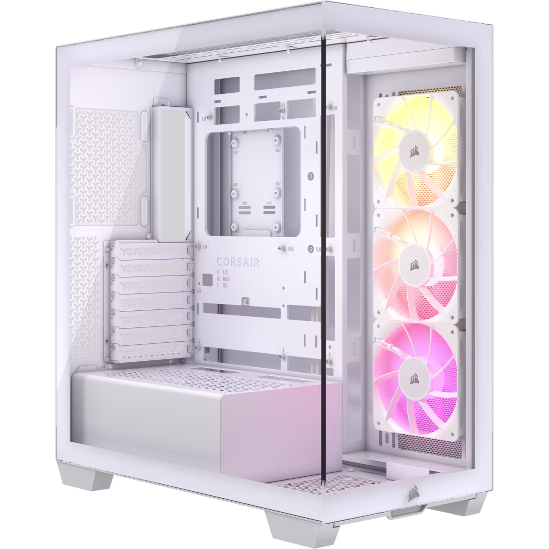 Corsair Chassis 3500X RGB White Cabinet Corsair Chassis 3500X RGB White Cabinet