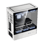 DarkFlash HM1 ATX White Desktop Cabinet 3