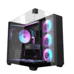 DarkFlash TH285 Black ATX Desktop Cabinet 1