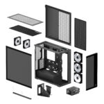 Arctic Xtender VG (BLACK) Premium E-ATX PC Case - Image 12