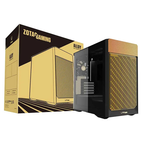 ZOTAC Gaming Alloy Black Computer Case