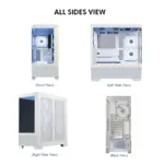 Circle Infernova ZX ARGB Mid - Tower Computer Case Gaming Cabinet - Image 8