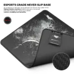 Cybeart | Batman - The Dark Knight Rises Gaming Mouse Pad (Large - 450x400x4mm) | Waterproof, Never Slip Base, Stitched Edges, Esports Grade - Image 7