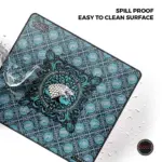 Cybeart | House Stark Gaming Mouse Pad (Large - 450x400x4mm) | Waterproof, Never Slip Base, Stitched Edges, Esports Grade - Image 3