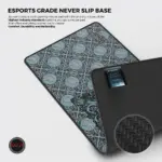 Cybeart | House Stark Gaming Desk Mat (XXL - 900x400x4mm) | Waterproof, Never Slip Base, Stitched Edges, Esports Grade - Image 7