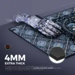 Cybeart | House Stark Gaming Desk Mat (XXL - 900x400x4mm) | Waterproof, Never Slip Base, Stitched Edges, Esports Grade - Image 4