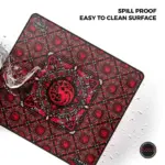 Cybeart | House Targaryen Gaming Mouse Pad (Large - 450x400x4mm) | Waterproof, Never Slip Base, Stitched Edges, Esports Grade - Image 4