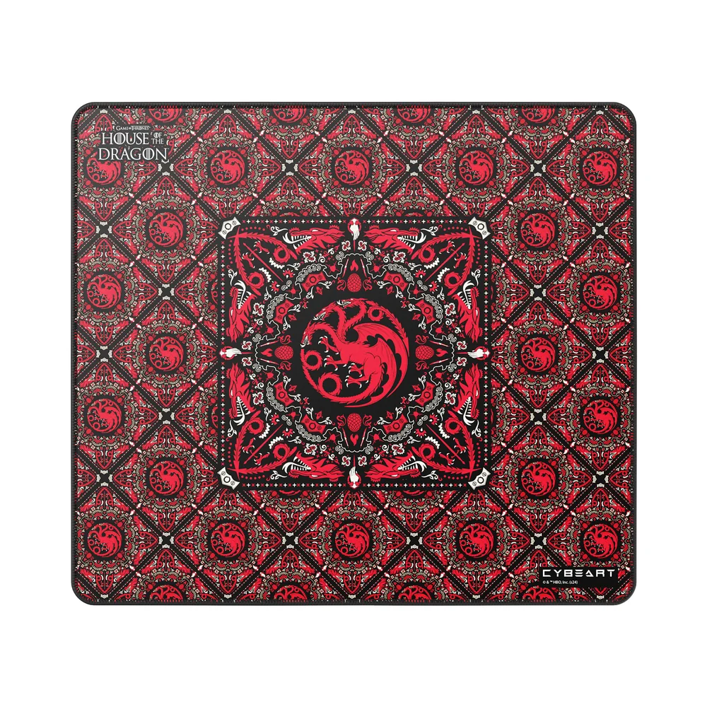 Cybeart House Targaryen Large Gaming Mouse Mat Cybeart House Targaryen Large Gaming Mouse Mat