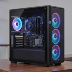 Assembled Desktop Ultra 3 205 With Asus H810M Motherboard, 8GB DDR5 RAM Corsair, 500GB NVME SSD, 4 Fan Cabinet, 500W Power Supply