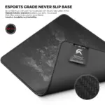 Cybeart | Signature Edition Gaming Mouse Pad (Large - 450x400x4mm) | Waterproof, Never Slip Base, Stitched Edges, Esports Grade - Image 7