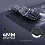 Cybeart | Signature Edition Gaming Mouse Pad (Large - 450x400x4mm) | Waterproof, Never Slip Base, Stitched Edges, Esports Grade - Image 4